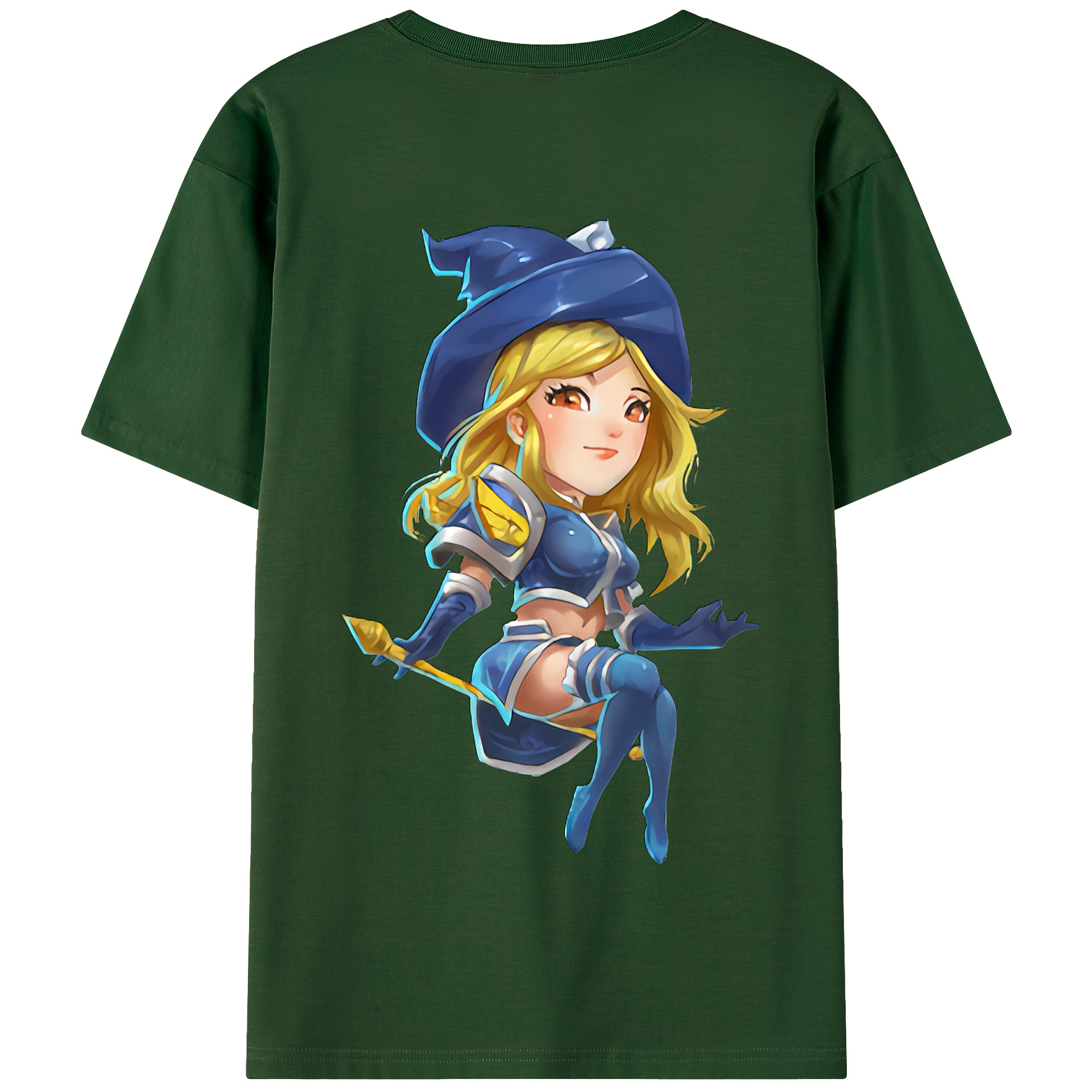 リーグ・オブ・レジェンド League of Legends LOL 綿100％半袖Tシャツ（背面プリント）